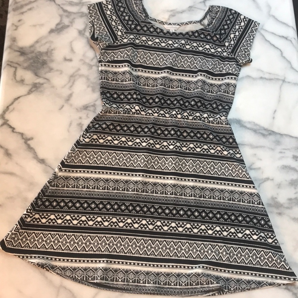 Charming Charlie’s Aztec fit & flare dress